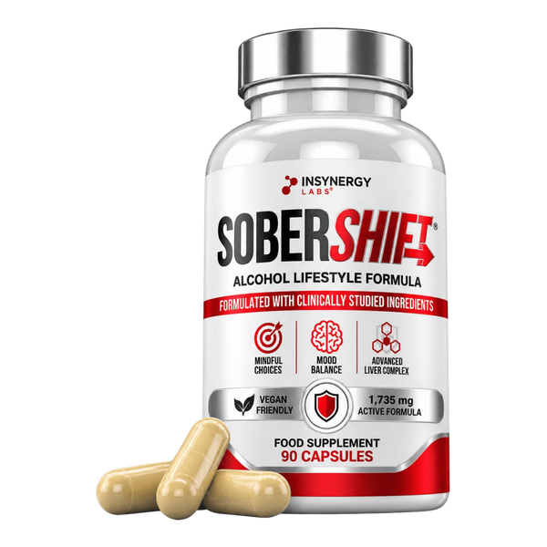 SoberShift 40% Kudzu Root Complex with NAC & L-Theanine – 90 Capsules